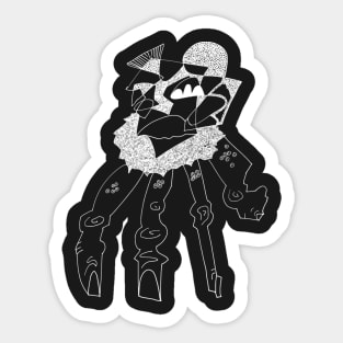 BBOONIE Adult Hoodie Abstract Fingers Sticker